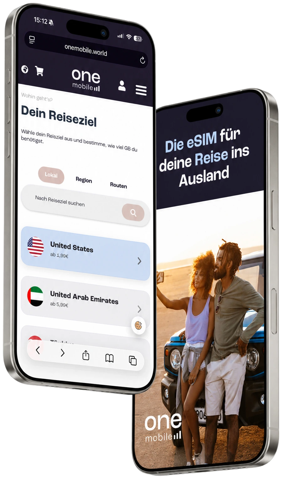 One Mobile World App-Mockup